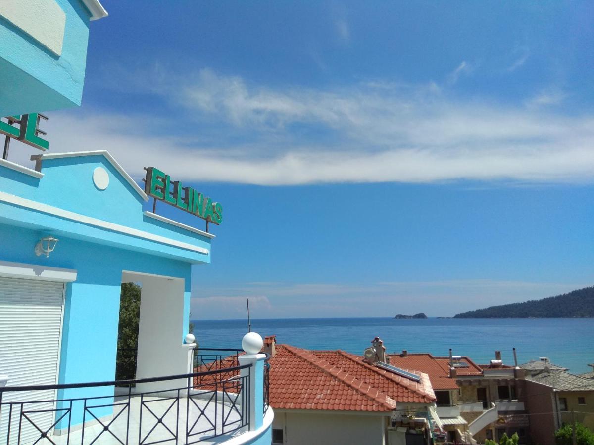 Ellinas Hotel Chrysi Ammoudia Buitenkant foto