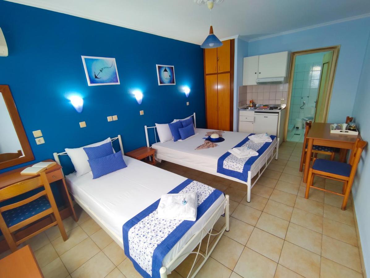 Ellinas Hotel Chrysi Ammoudia Buitenkant foto