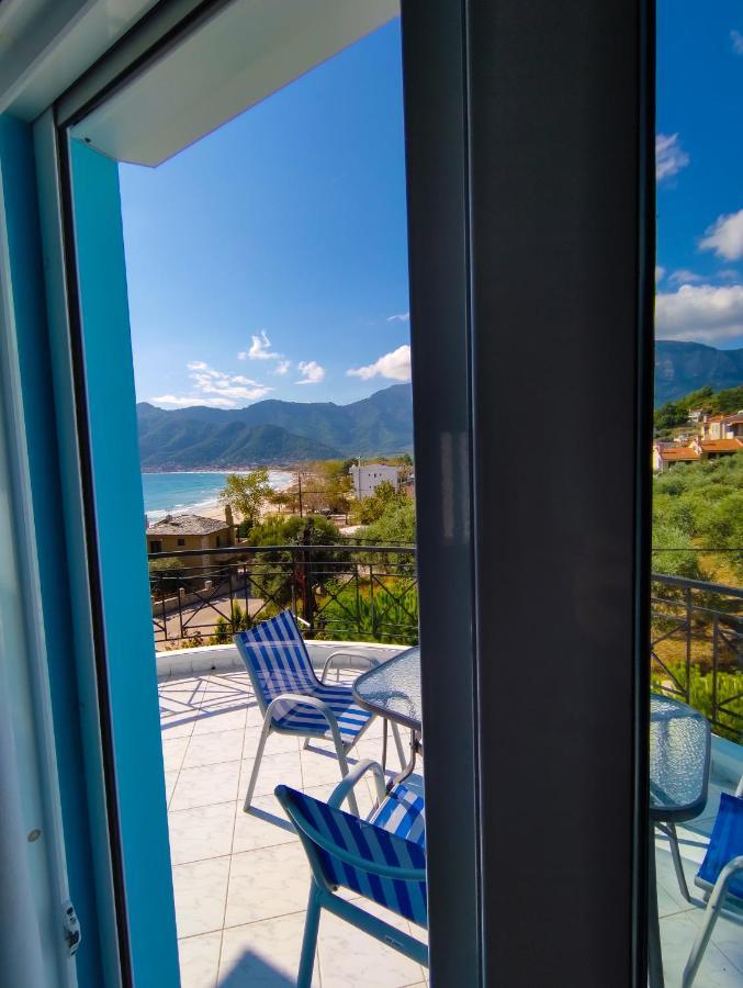 Ellinas Hotel Chrysi Ammoudia Buitenkant foto