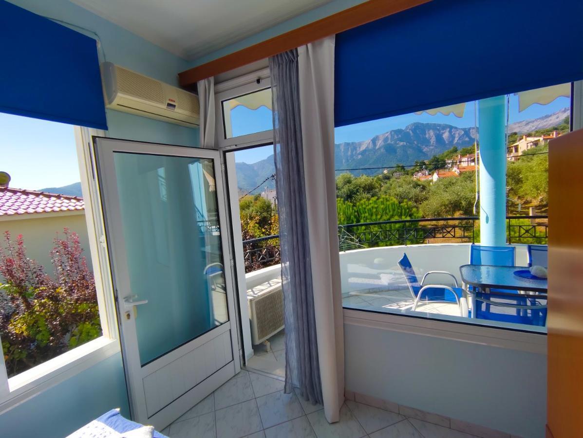 Ellinas Hotel Chrysi Ammoudia Buitenkant foto