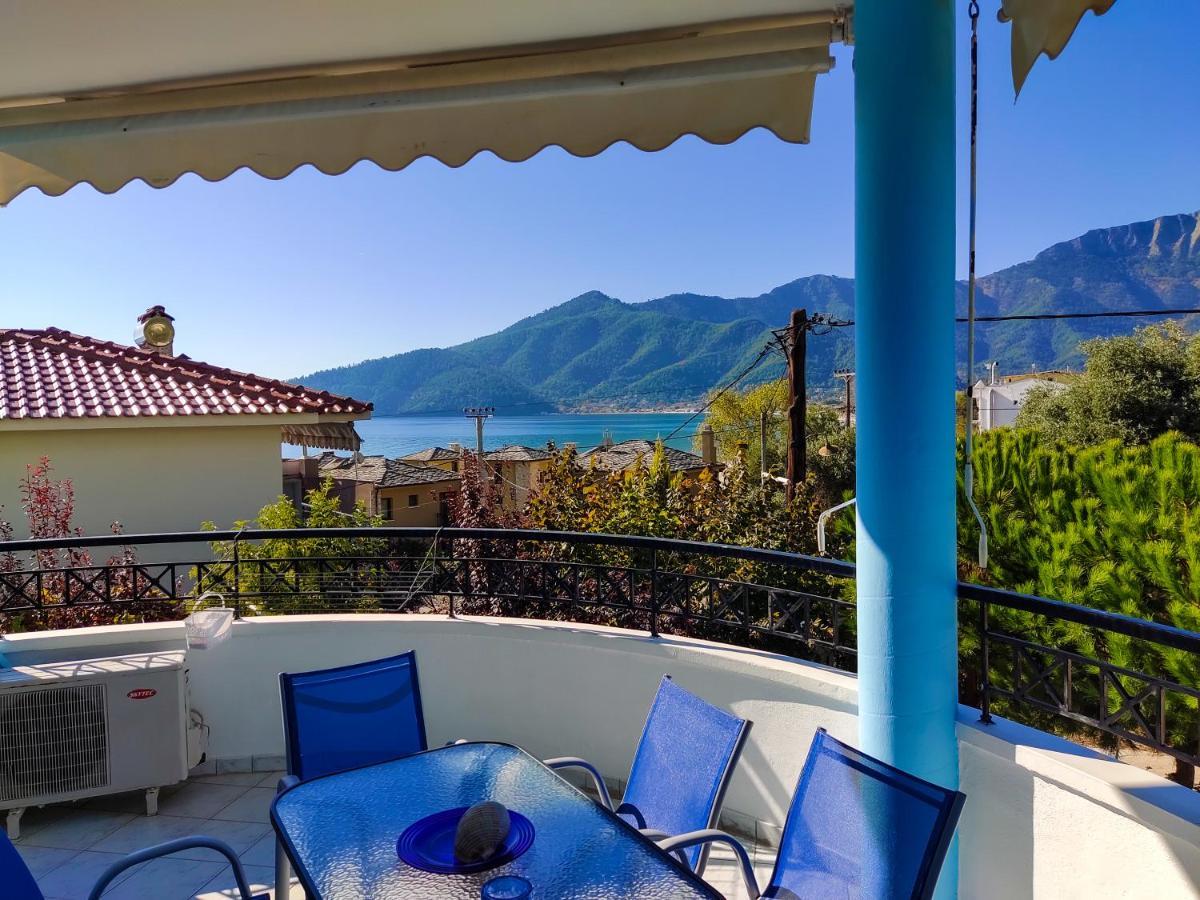 Ellinas Hotel Chrysi Ammoudia Buitenkant foto