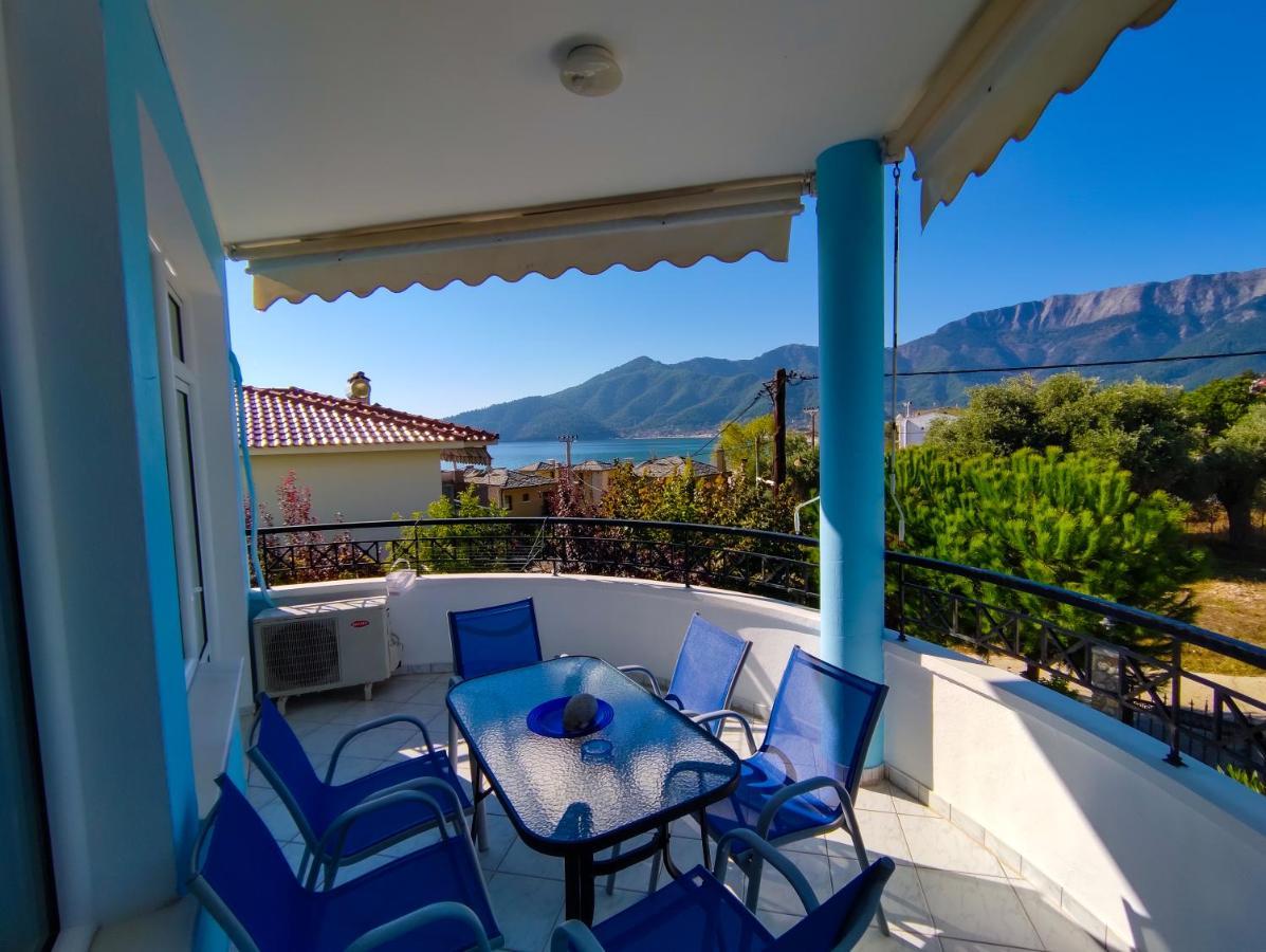 Ellinas Hotel Chrysi Ammoudia Buitenkant foto
