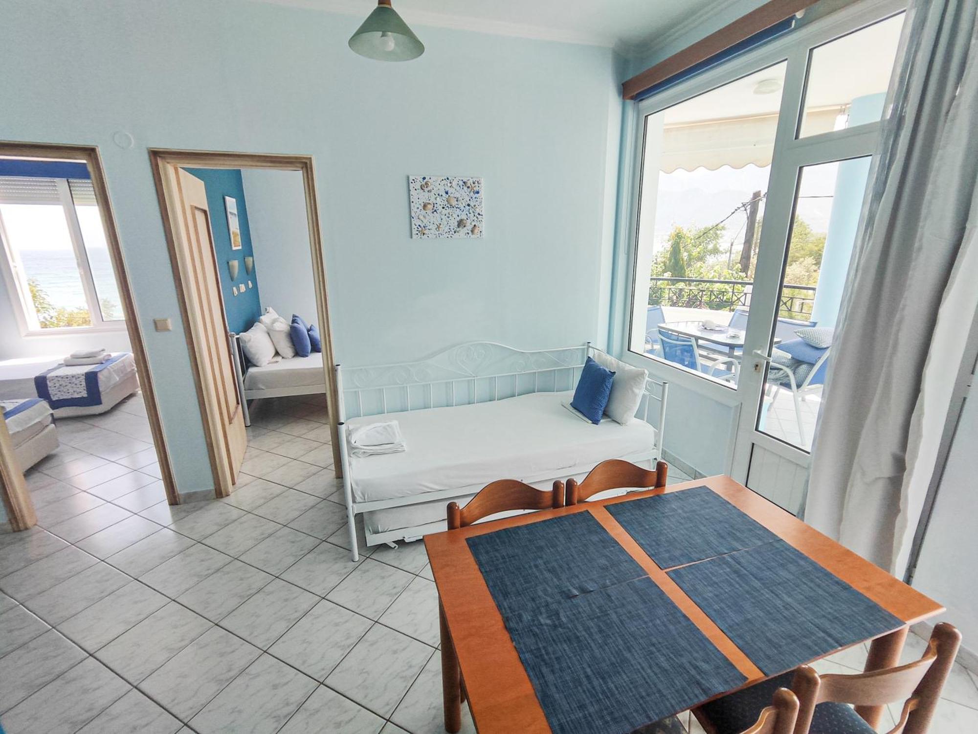 Ellinas Hotel Chrysi Ammoudia Buitenkant foto