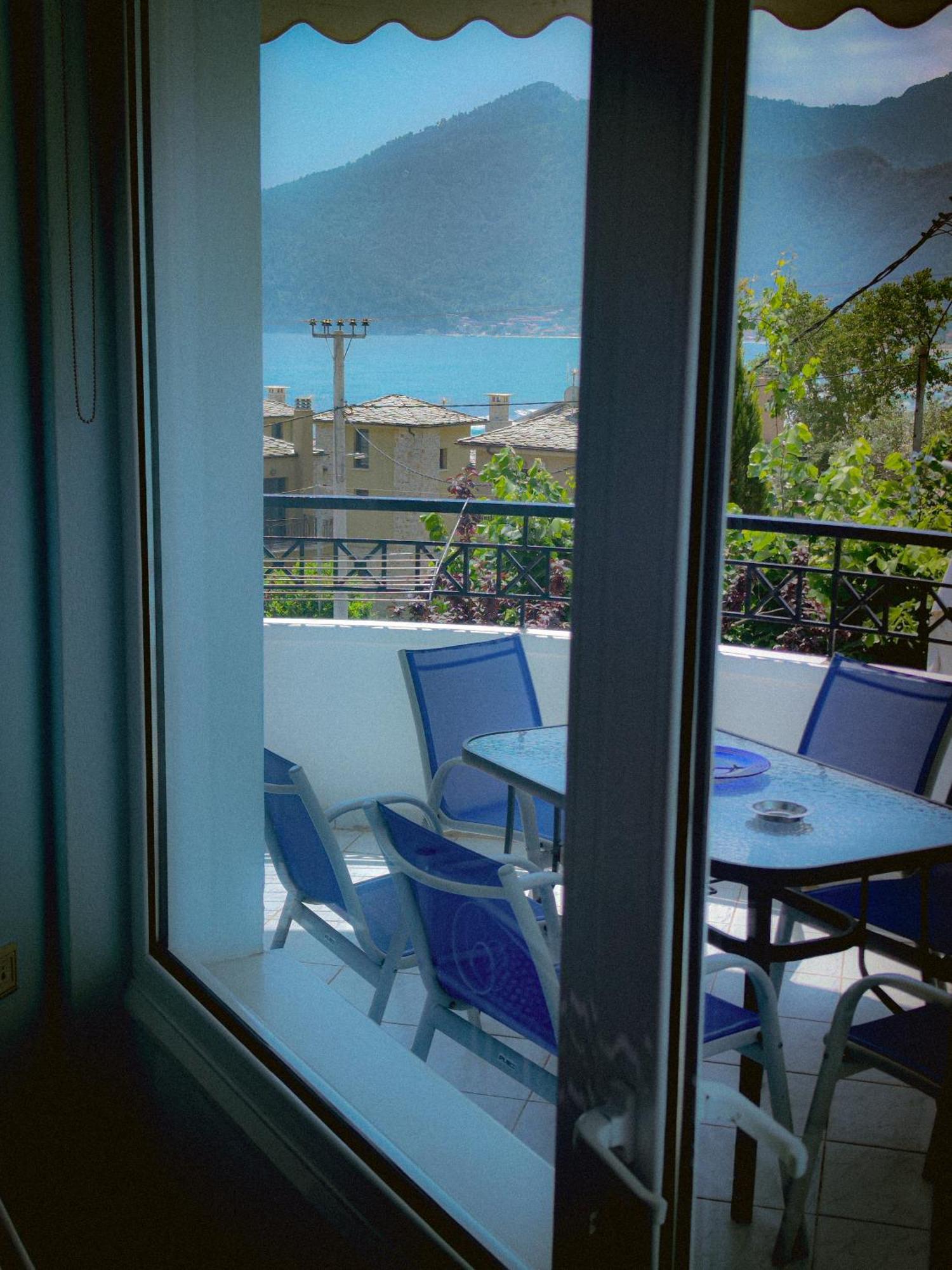 Ellinas Hotel Chrysi Ammoudia Buitenkant foto