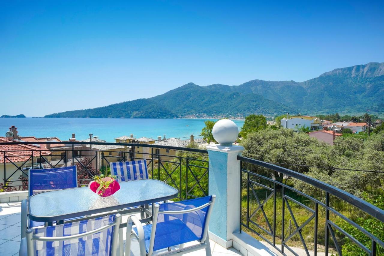 Ellinas Hotel Chrysi Ammoudia Buitenkant foto