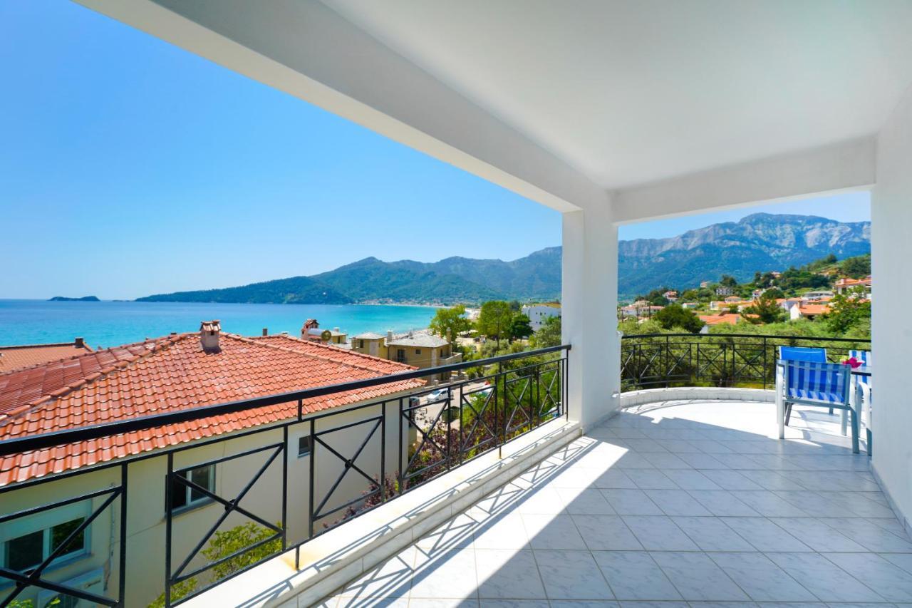 Ellinas Hotel Chrysi Ammoudia Buitenkant foto