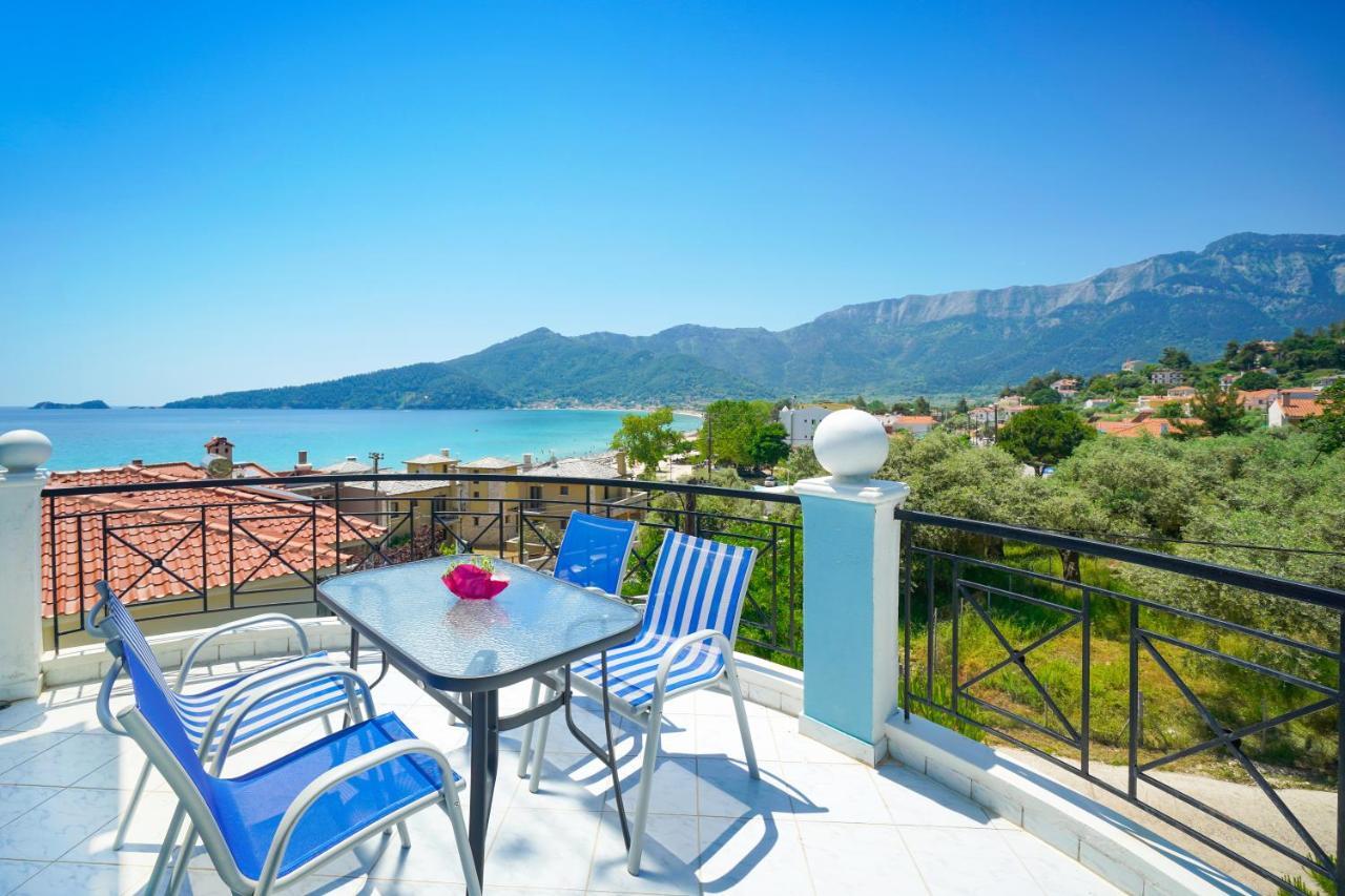 Ellinas Hotel Chrysi Ammoudia Buitenkant foto