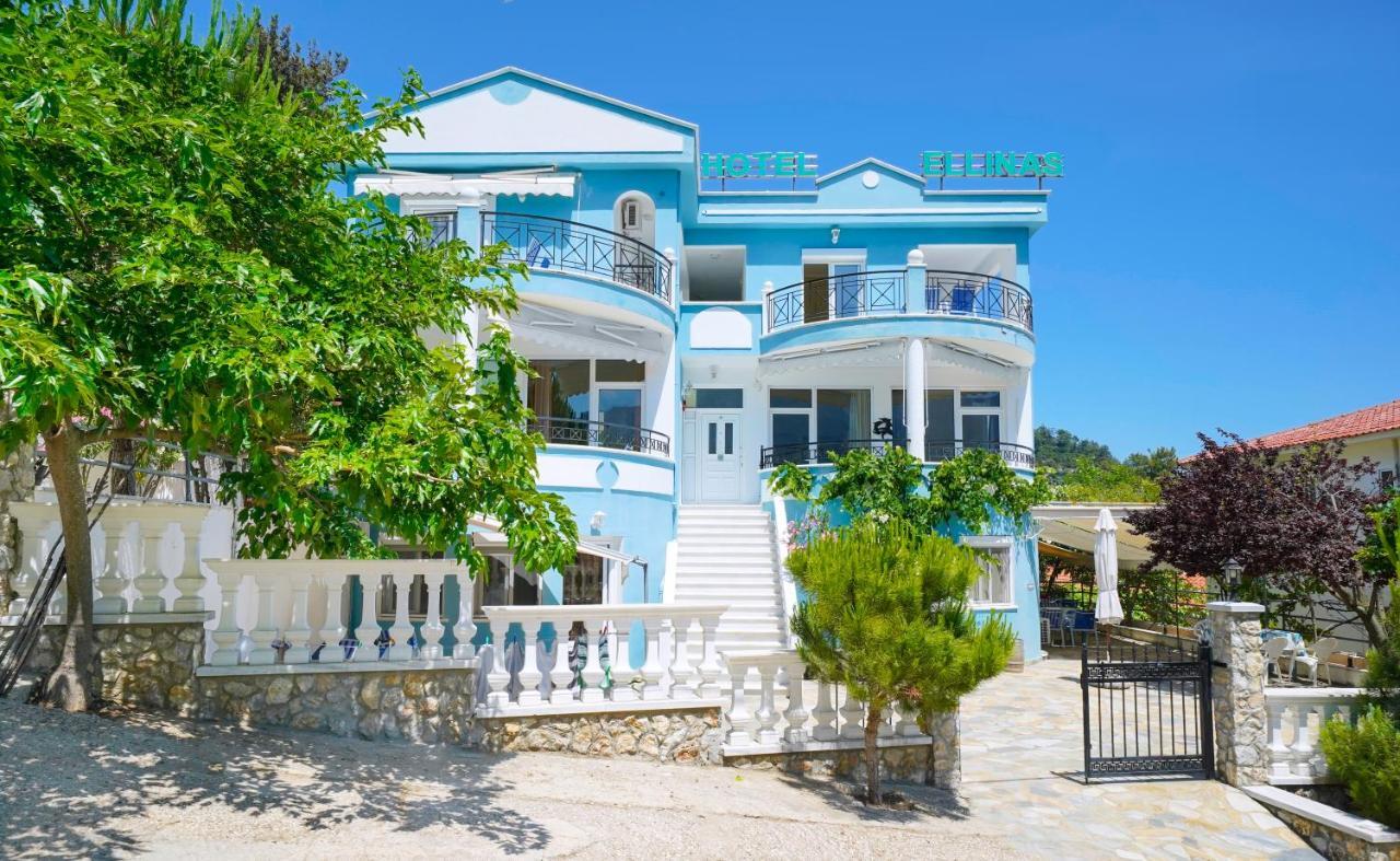 Ellinas Hotel Chrysi Ammoudia Buitenkant foto