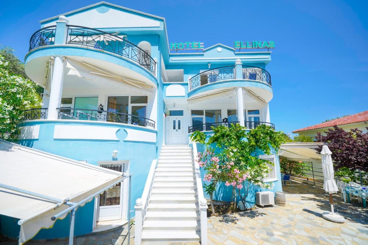 Ellinas Hotel Chrysi Ammoudia Buitenkant foto